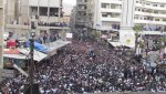 Manifestation à Douma (avril 2011)