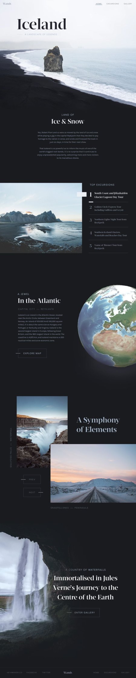 Wandr: Iceland Concept by Nathan Riley