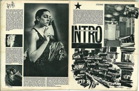 kingy graphic design history: ROXY: 1980's "The Face" - Neville Brody