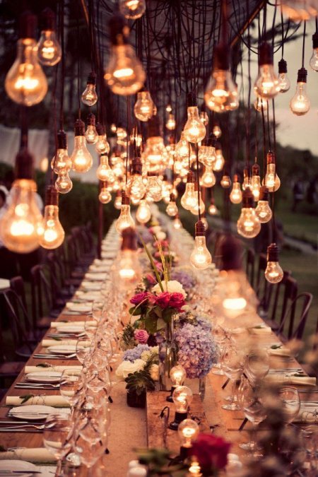 Tablescapes can be your "Wow" statement at an event! Rent 5' &10' tables from us at: www.seattlefarmta... :: Photo credit: Marcus Bell, studioimpressions...